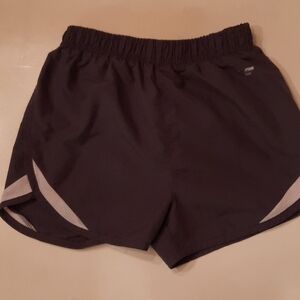 Hind Girl's Athletic Running Shorts Gray Size M (10/12) Elastic Waist